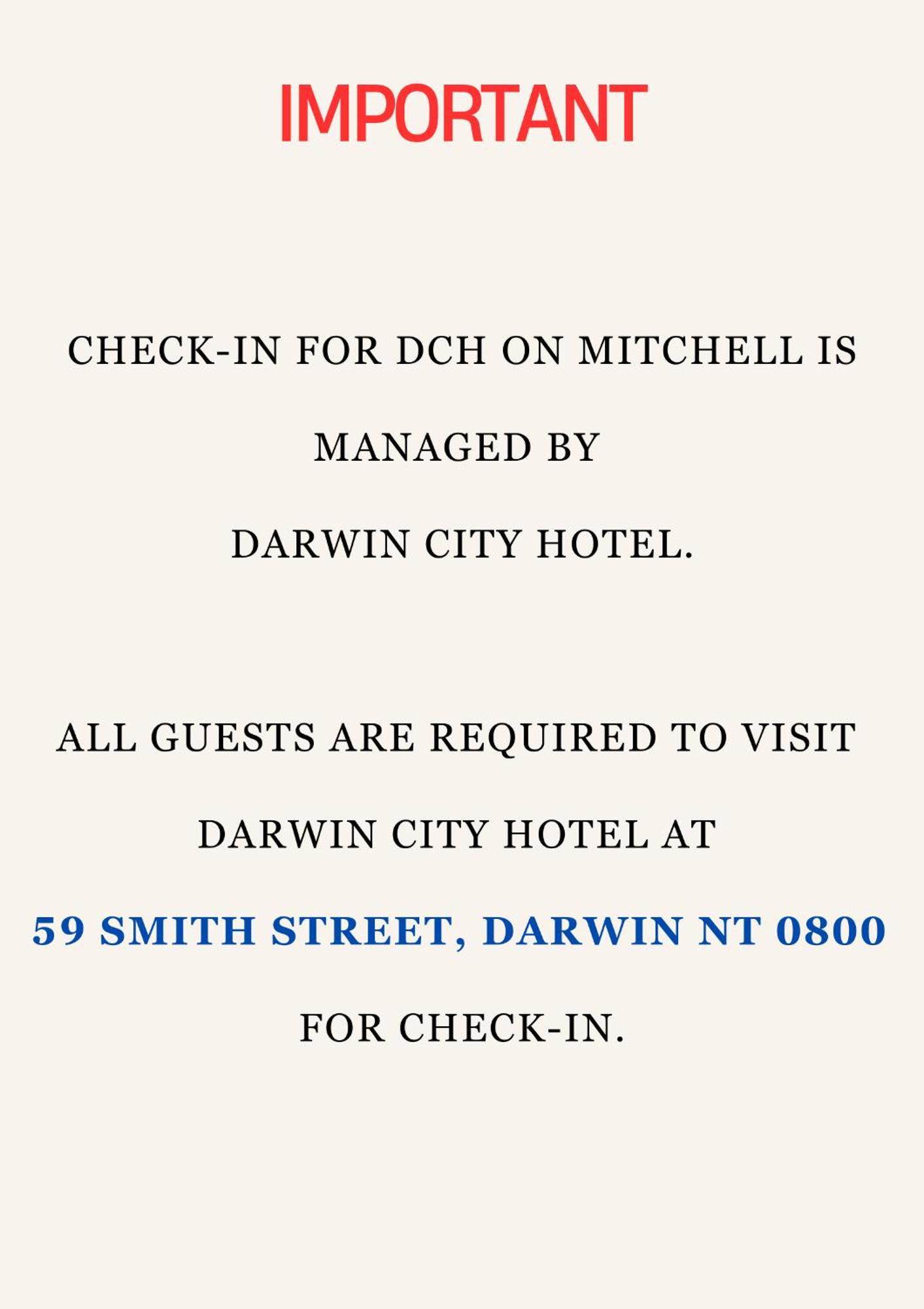 Hotel Dch On Mitchell Darwin Exteriér fotografie